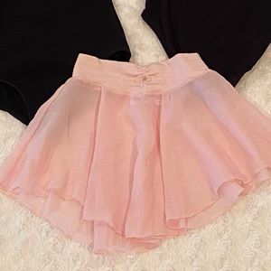 Capezio pull on Georgette skirt